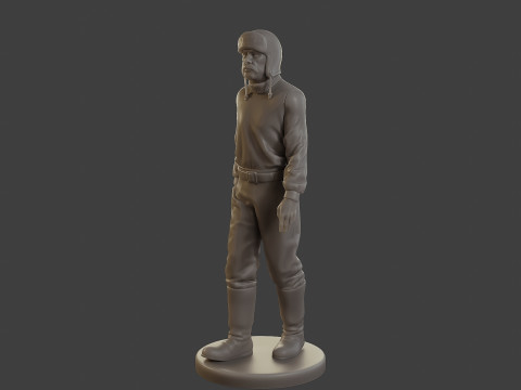 1900 Antartic Sailor ANS1 007 3D Print Model