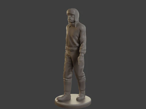 1900 Antartic Sailor ANS1 007 3D Print Model
