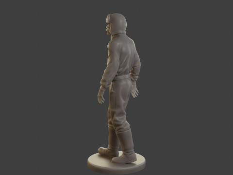 1900 Antartic Sailor ANS1 007 3D Print Model