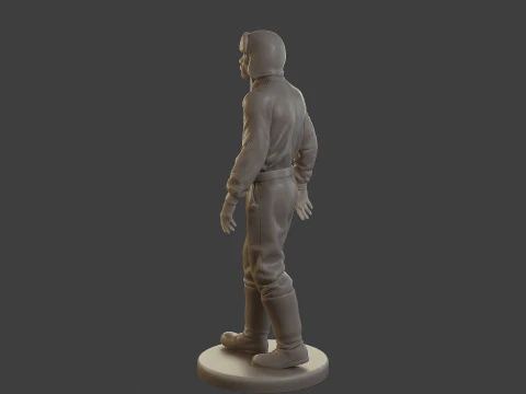 1900 Antartic Sailor ANS1 007 3D Print Model