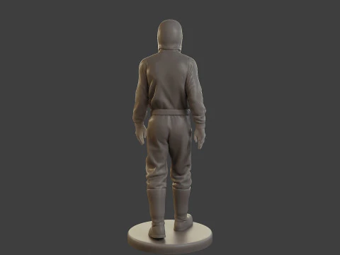 1900 Antartic Sailor ANS1 007 3D Print Model