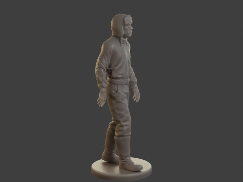 1900 Antartic Sailor ANS1 007 3D Print Model