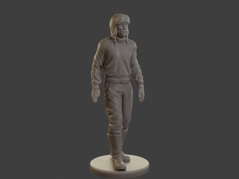 1900 Antartic Sailor ANS1 007 3D Print Model