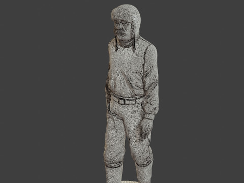 1900 Antartic Sailor ANS1 007 3D Print Model