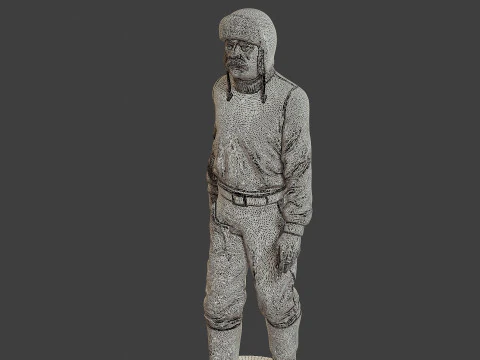 1900 Antartic Sailor ANS1 007 3D Print Model
