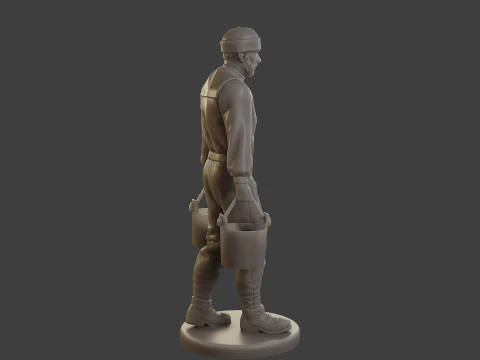 1900 Antartic Sailor ANS1 009 3D Print Model