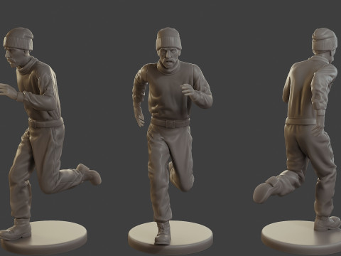 1900 Antartic Sailor ANS1 011 Modelo de Impressão 3D