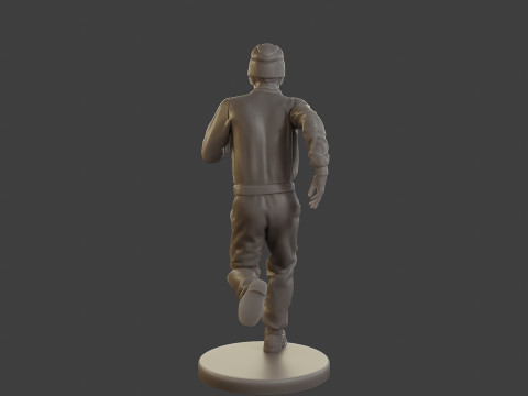 1900 Antartic Sailor ANS1 011 3D Принт Модель