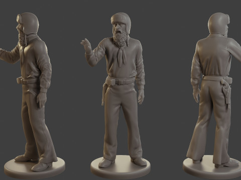 1900 Antartic Sailor ANS1 012 Modelo de Impressão 3D