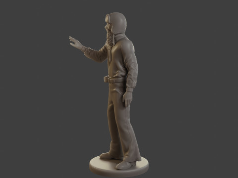 1900 Antartic Sailor ANS1 012 3D Baskı Modeli