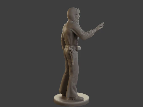 1900 Antartic Sailor ANS1 012 3D Print Model