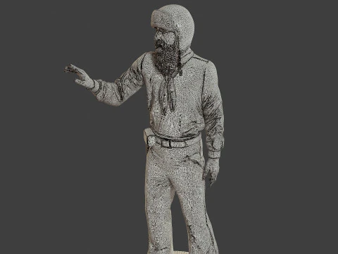 1900 Antartic Sailor ANS1 012 3D Print Model