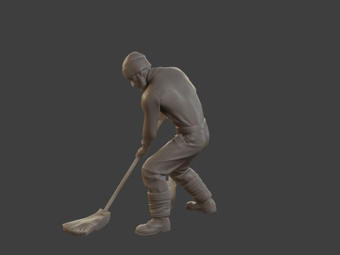 1900 Antartic Sailor ANS1 013 3D 프린트 모델