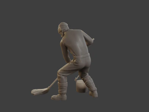 1900 Antartic Sailor ANS1 013 3D Print Model