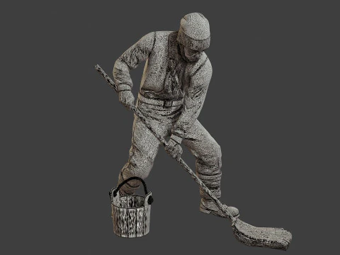 1900 Antartic Sailor ANS1 013 3D Print Model