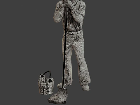 1900 Antartic Sailor ANS1 014 3D Print Model