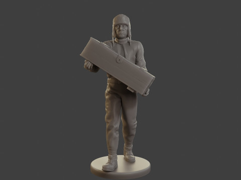 1900 Antartic Sailor ANS1 015 3D Print Model