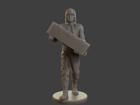 1900 Antartic Sailor ANS1 015 3D Print Model