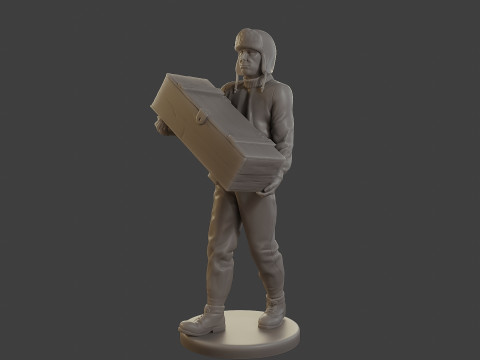 1900 Antartic Sailor ANS1 015 3D Print Model
