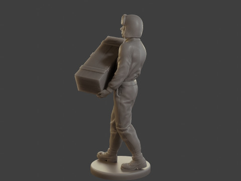 1900 Antartic Sailor ANS1 015 3D Print Model