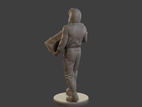 1900 Antartic Sailor ANS1 015 3D Print Model