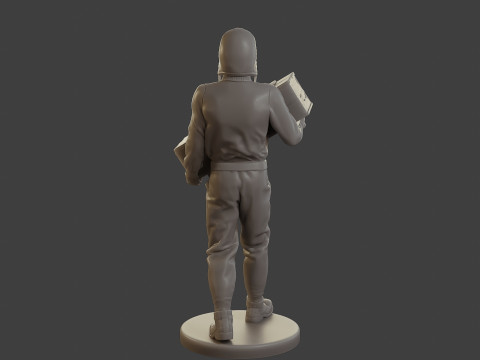 1900 Antartic Sailor ANS1 015 3D Print Model