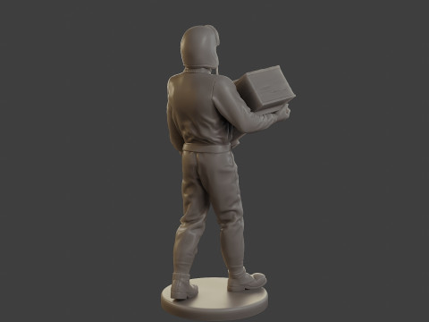 1900 Antartic Sailor ANS1 015 3D Print Model