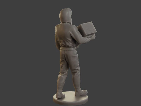 1900 Antartic Sailor ANS1 015 3D Print Model