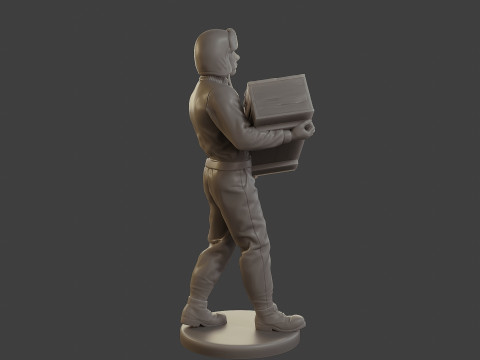 1900 Antartic Sailor ANS1 015 3D Print Model
