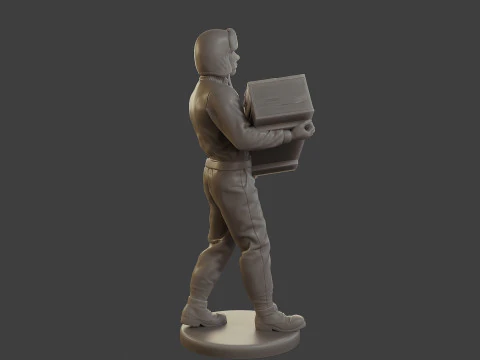 1900 Antartic Sailor ANS1 015 3D Print Model
