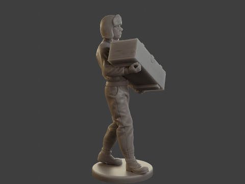 1900 Antartic Sailor ANS1 015 3D Print Model