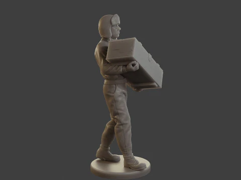1900 Antartic Sailor ANS1 015 3D Print Model