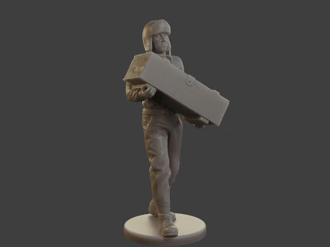 1900 Antartic Sailor ANS1 015 3D Print Model