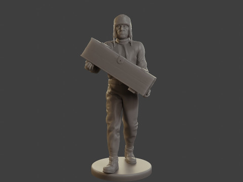 1900 Antartic Sailor ANS1 015 3D Print Model