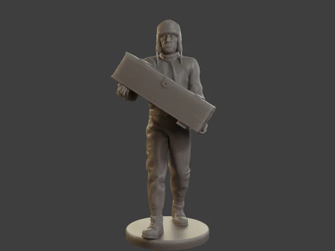 1900 Antartic Sailor ANS1 015 3D Print Model