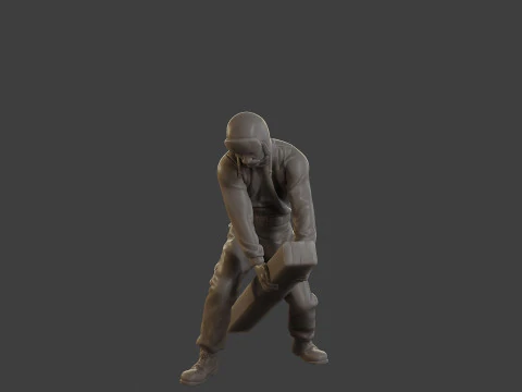 1900 Antartic Sailor ANS1 016 3D Print Model