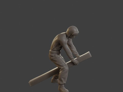 1900 Antartic Sailor ANS1 016 Modelo de Impressão 3D