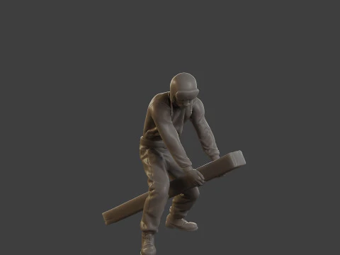 1900 Antartic Sailor ANS1 016 3D Print Model