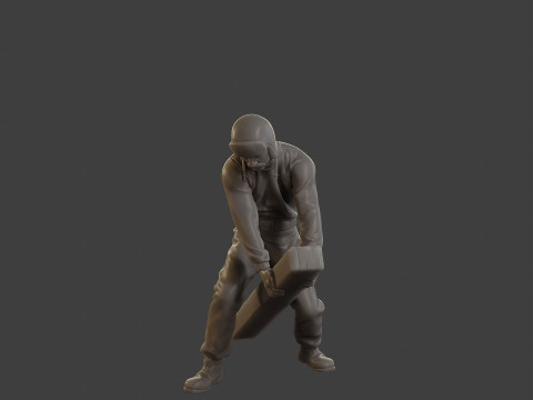 1900 Antartic Sailor ANS1 016 Modelo de Impressão 3D
