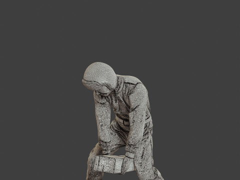 1900 Antartic Sailor ANS1 016 Modelo de Impressão 3D
