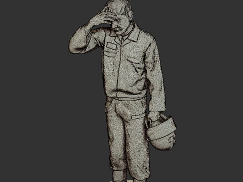 Czechoslovakian firefighter 90s 010 3D Print Model