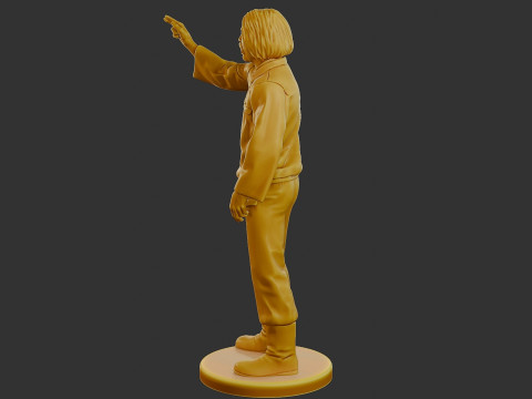 Czechoslovakian firefighter 90s 014 Model Cetak 3D