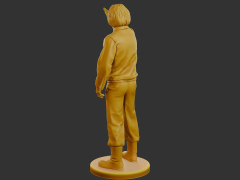 Czechoslovakian firefighter 90s 014 Model Cetak 3D