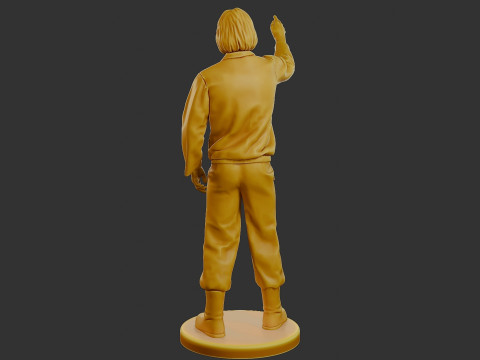 Czechoslovakian firefighter 90s 014 Model Cetak 3D