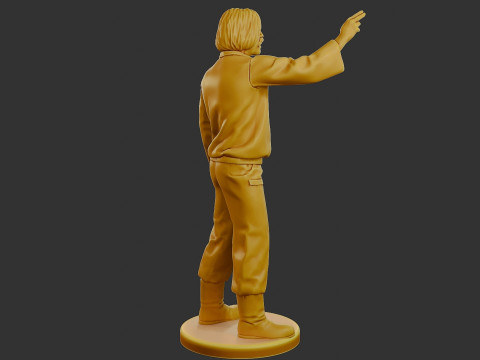 Czechoslovakian firefighter 90s 014 Model Cetak 3D