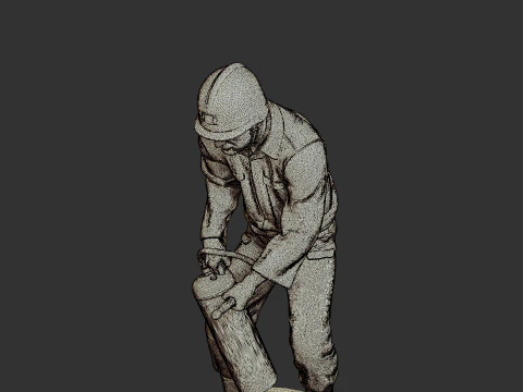 Czechoslovakian firefighter 90s 015 3D Print Model