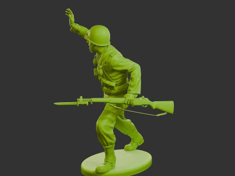 Czechoslovakian firefighter 90s Pack 2 3D Print Model