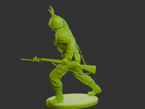 Czechoslovakian firefighter 90s Pack 2 3D Print Model