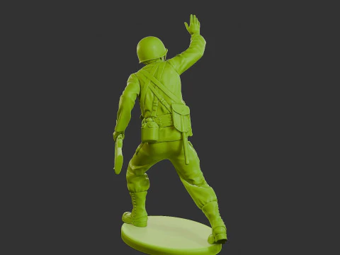 Czechoslovakian firefighter 90s Pack 2 3D Print Model