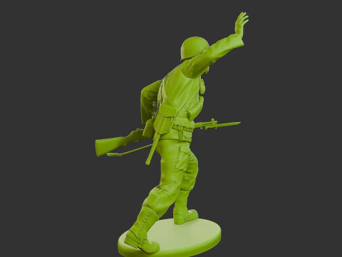Czechoslovakian firefighter 90s Pack 2 3D Print Model
